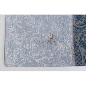 Tapis de salon coton Vintage Patchwork Bleu - 170 x 240 cm