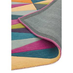 Teppich aus reiner Wolle FLASHY TRIANGLE 175 x 250 cm