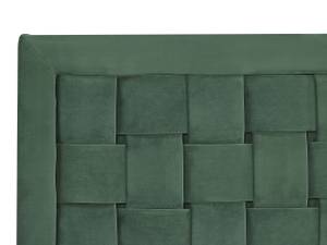 Lit double LIMOUX Vert foncé - Vert - 187 x 97 cm