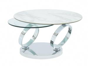 Table basse modulable JOLINE Blanc