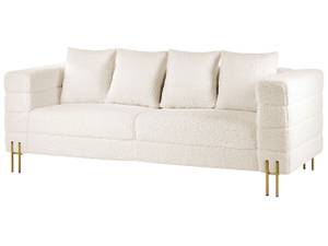 3-Sitzer Sofa GRANNA Gold - Weiß