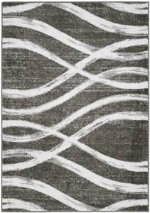 Kurzflorteppich Shea Webstoff - Beige - Grau - 120 x 180 cm