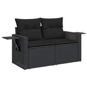 Gartensitzgruppe K4936(6-tlg) Schwarz - Massivholz - 69 x 62 x 55 cm