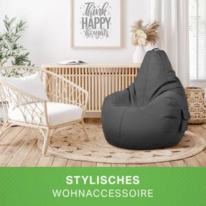 Gaming Sitzsack Lounge Chair "Cozy" Anthrazit