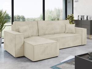 Ecksofa Karl Cord Beige