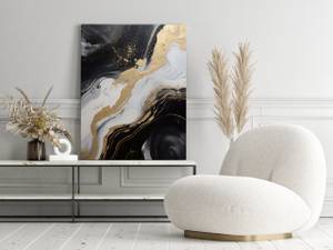Leinwandbild Marmor Muster Abstraktion 120 x 80 x 80 cm