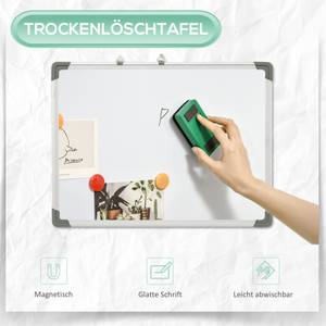 Whiteboard 911-016V00WT Weiß - Metall - 2 x 45 x 60 cm