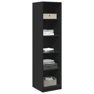 Kleiderschrank 298537-3 Schwarz - Breite: 50 cm