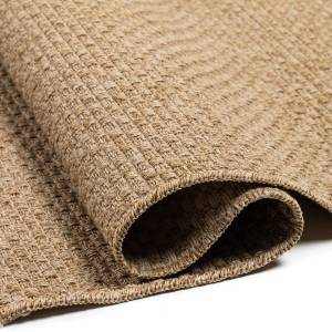 Tapis BANGALOR Beige - 80 x 150 x 150 cm