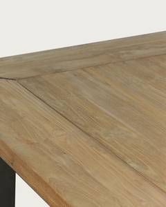 Loft -  Table repas Marron - Bois massif - 100 x 76 x 180 cm