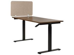 Cloison amovible de bureau SPLIT Beige - Largeur : 80 cm