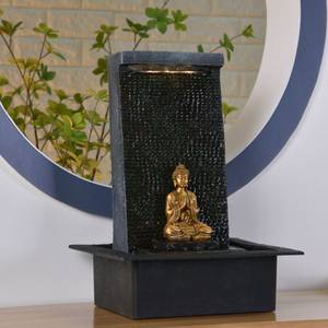 Fontaine en résine Bouddha Zenitude Matière plastique - 31 x 42 x 25 cm