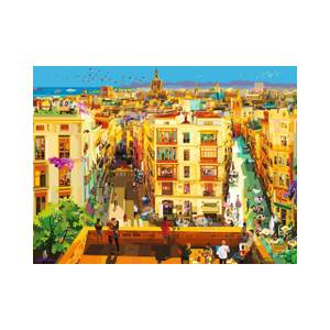 Puzzle Abendessen in Valencia Papier - 28 x 6 x 38 cm