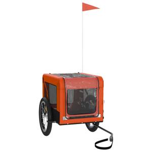 Fahrradanhänger Hund 3028772-1 Orange - 123 x 66 x 63 cm