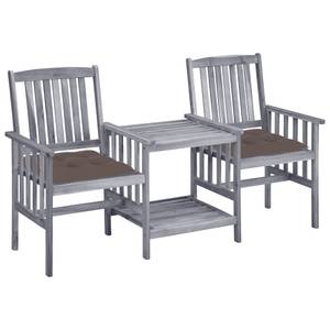 Salon de jardin (lot de 3) 3008897 Taupe