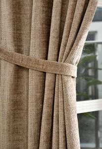 Vorhang Chenille Jacquard Taupe