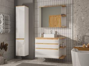 Toilettenschrank ANIDA Weiß - Holzwerkstoff - 20 x 72 x 94 cm