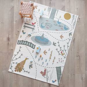 In-/Outdoor-Spielteppich BIRD PARADISE Kunststoff - Textil - 123 x 1 x 180 cm