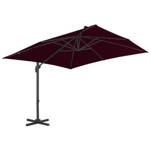 Parasol en porte-à-faux 3007813 Rouge