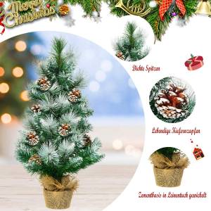 60cm Künstlicher Weihnachtsbaum Grün - Kunststoff - 30 x 60 x 30 cm