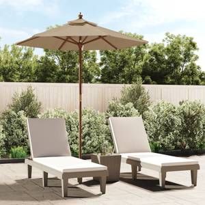 Parasol de jardin 3028551 Taupe