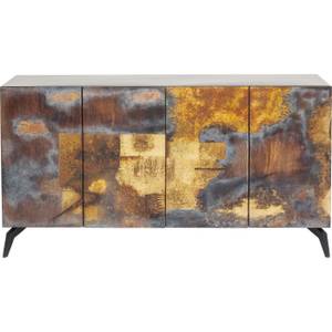 Sideboard Oxy Braun - Metall - 150 x 80 x 41 cm