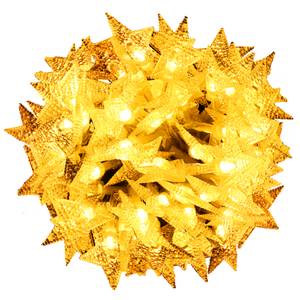 LED-Lichterkette 5 m Gold - Kunststoff - 500 x 500 x 500 cm