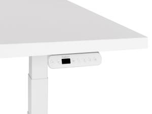 Table à hauteur ajustable DESTINES Blanc - 180 x 63 x 80 cm