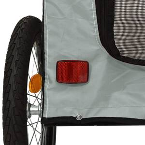 Remorque vélo pour chien 3028770-1 Gris - 134 x 74 x 69 cm