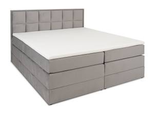 MONTREAL Boxspringbett mit Bettkasten Anthrazit - Breite: 180 cm