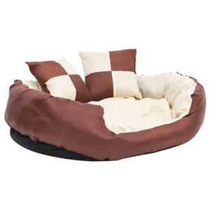 Coussin pour chien 3006175 Marron - Crème - 85 x 20 x 70 cm