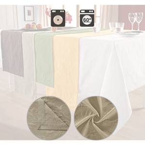 Tischdecke 61663-S22 Beige - 140 x 240 cm