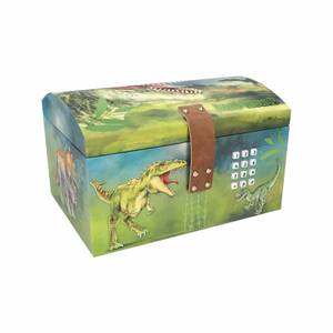 Schatztruhe Dino World Kunststoff - 20 x 13 x 15 cm