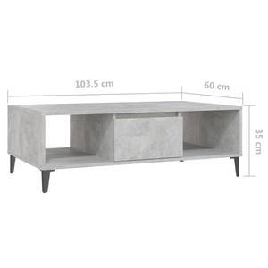 Couchtisch 3009984 Steingrau