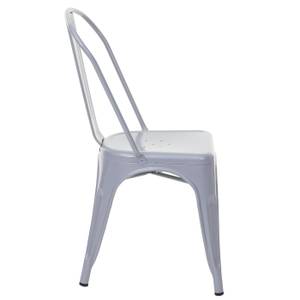 Stuhl A73 Metall (6er-Set) Grau