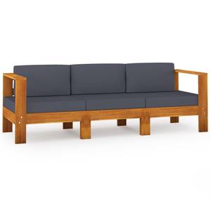 Gartensofa 3006534-17 Grau - Massivholz - Holzart/Dekor - 70 x 60 x 65 cm