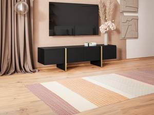 TV Board LUVONIA Schwarz