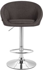 Tabouret de bar Miami V2 Lot de 2 Gris lava