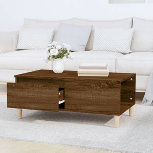 Couchtisch D529 Eiche Schwarzbraun Dekor