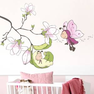 Wandtattoo NICI - Vivian & Magnolienast 120 x 120 cm