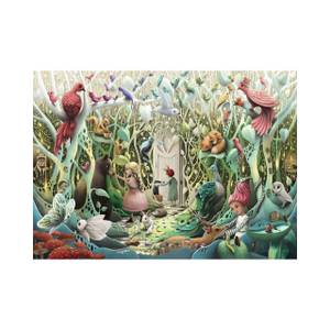 Puzzle Secret Garden Papier - 28 x 6 x 38 cm