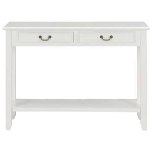 Console 297705 Blanc - Métal - Bois/Imitation - 35 x 80 x 110 cm