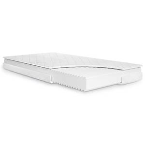 Matelas Life Basic Blanc - Fibres naturelles - 90 x 10 x 200 cm