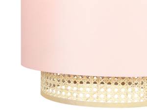 Lampe suspension YUMURI Pêche - Bleu pétrole - Rose foncé