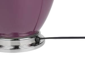 Lampe de table BRENTA Mauve - Blanc