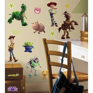 Stickers DISNEY TOY STORY 3 Matière plastique - Textile - 25 x 30 x 30 cm