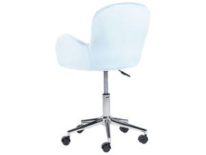 Chaise de bureau PRIDDY Bleu - Bleu clair