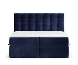 Boxspringbett Sansa Blau - Breite: 140 cm