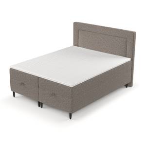 Boxspringbett Nea Braun - Breite: 180 cm