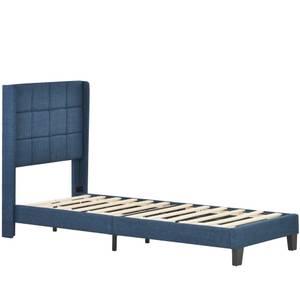 Einzelbett M281-01 Blau